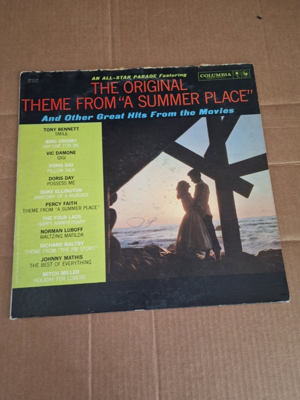 original theme from A Summer place lp record
